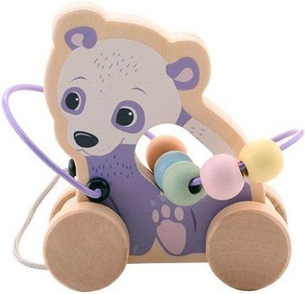 Dřevěná hračka s labyrintem 12m+ Jouéco The Wildies Family Bear 2021 - obrázek 1