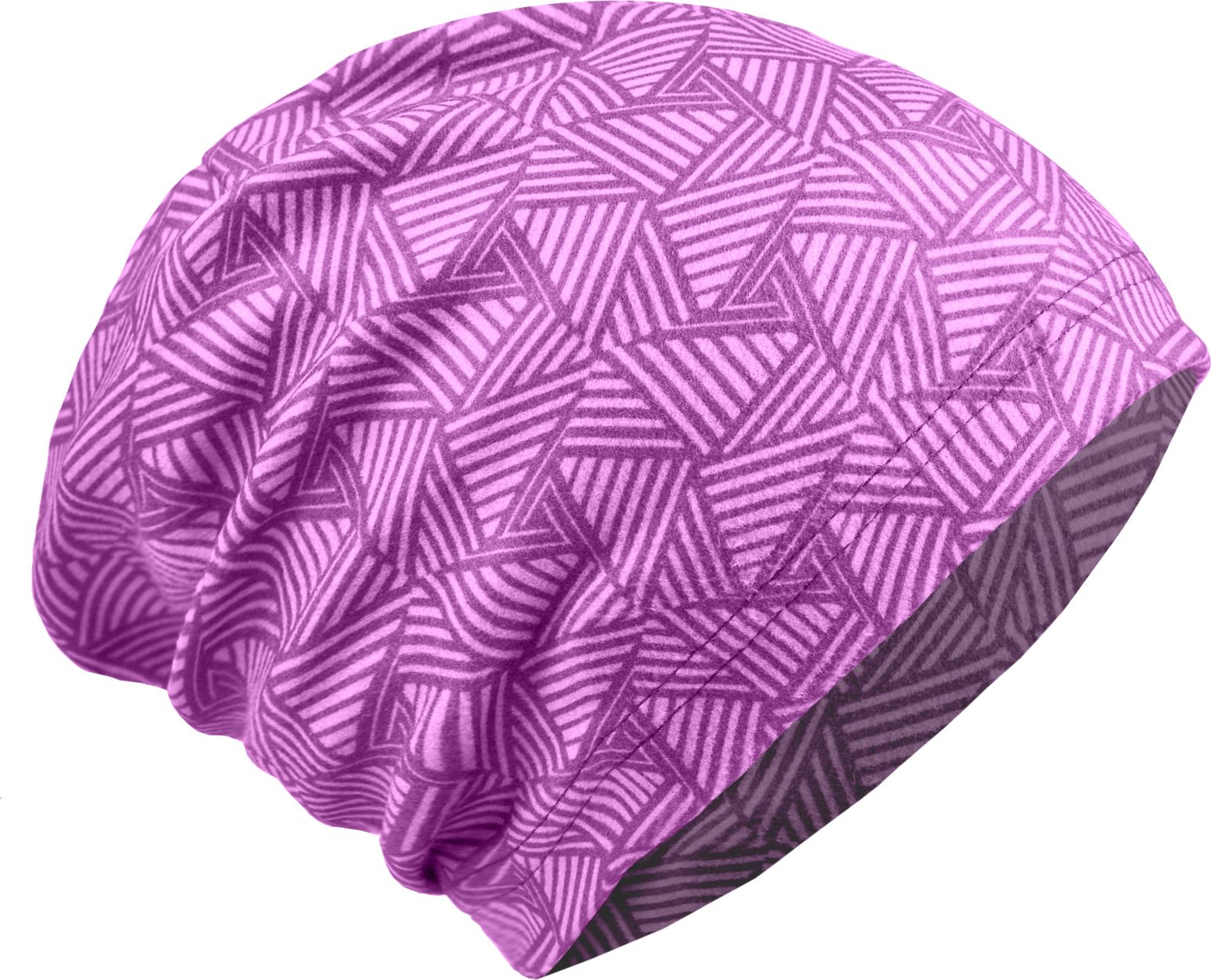 Unuo, Dětská čepice fleecová spadená, Sharp holka Velikost: S (45 - 48 cm) - obrázek 1
