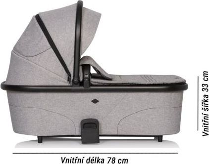 Kočárek Cavoe Axo trojkombinace Comfort Frost - obrázek 3