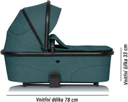 Kočárek Cavoe Axo trojkombinace Comfort Lagoon - obrázek 3