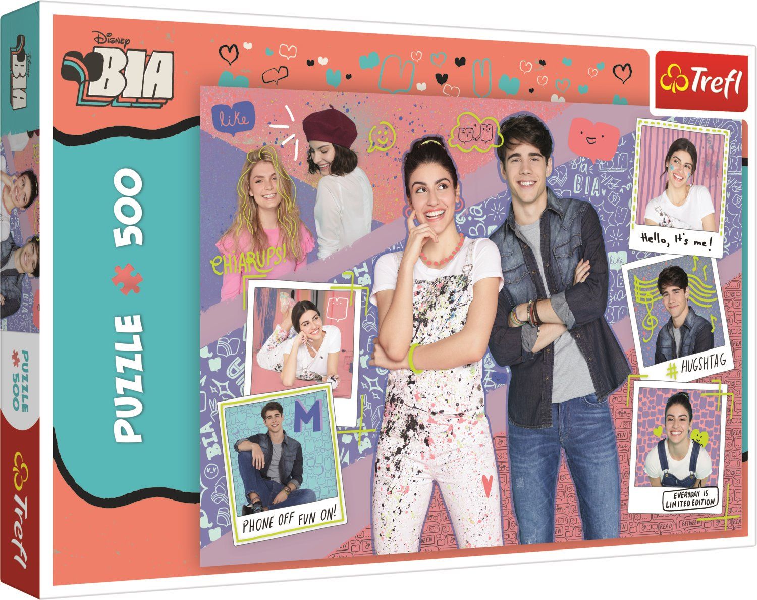 TREFL Puzzle Bia: Bia a Frances 500 dílků - obrázek 2