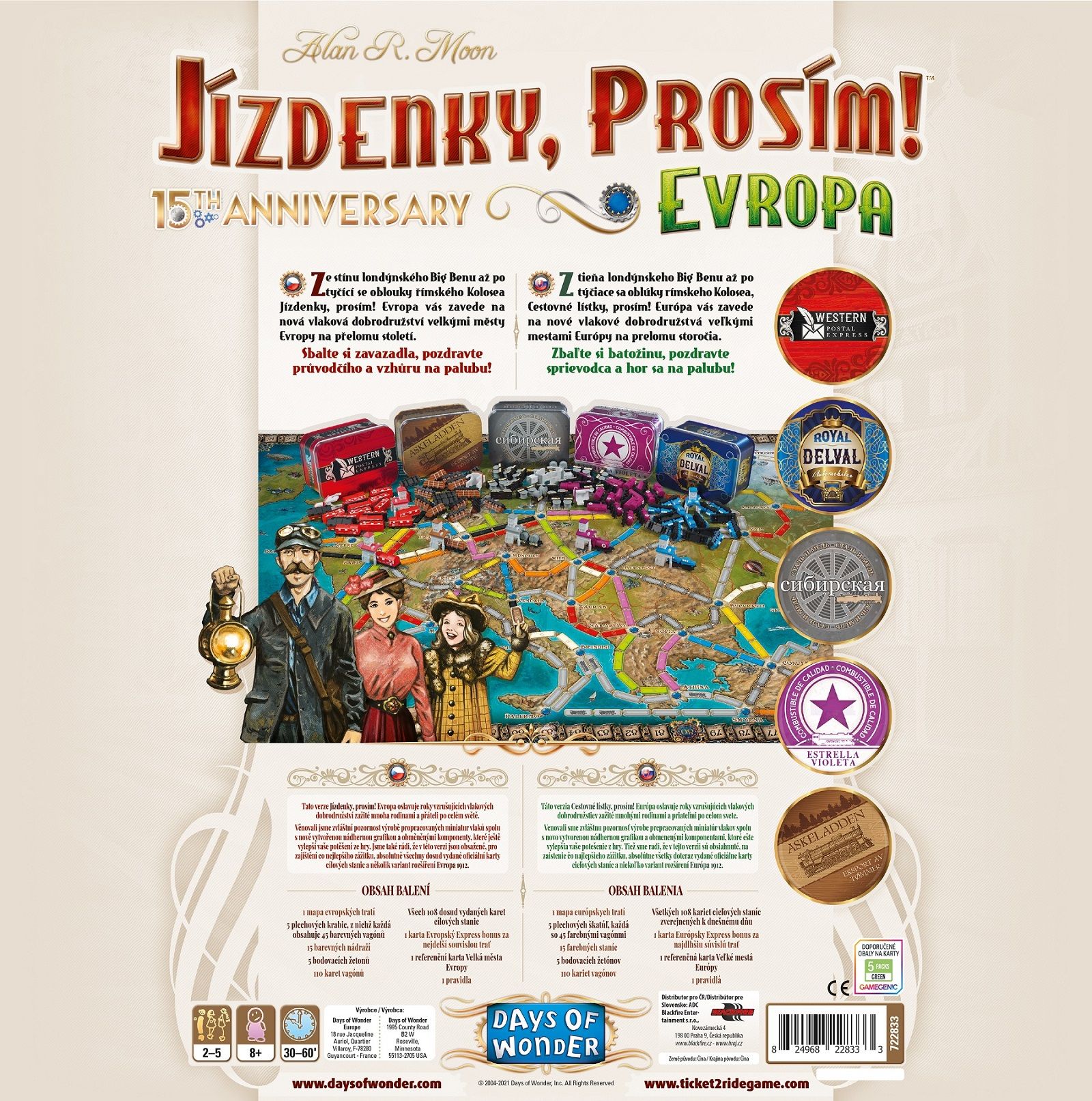 ADC Blackfire CZ Jízdenky, prosím! Evropa: 15th Anniversary - obrázek 9