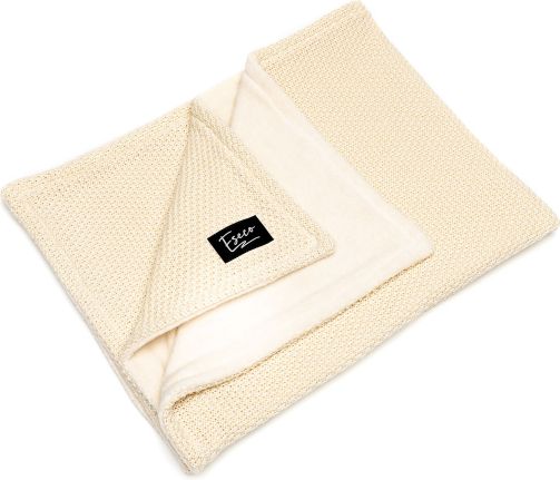T-TOMI Pletená deka WINTER, cream - obrázek 1