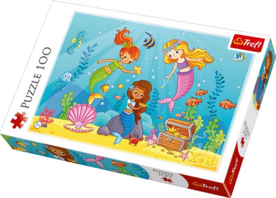 TREFL Puzzle Mořské panny 100 dílků - obrázek 1