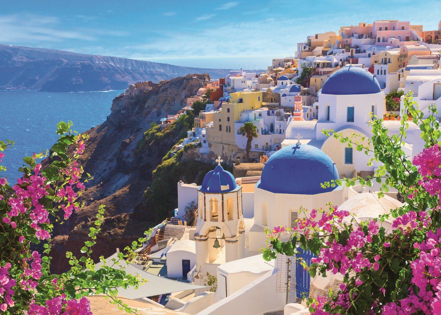 TREFL Puzzle Portofino, Santorini, Kappadokie 3x500 dílků - obrázek 2