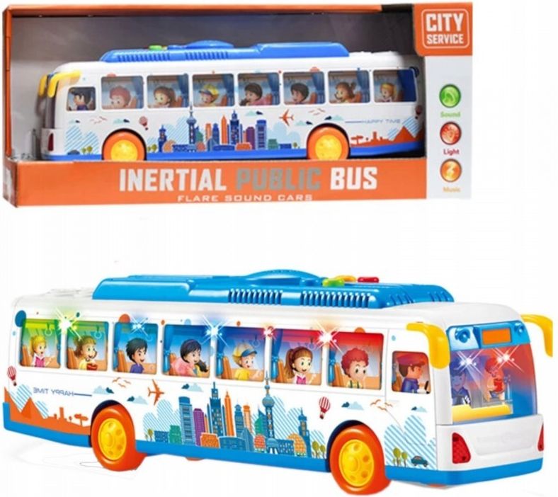 Velký městský autobus se zvuky - obrázek 1