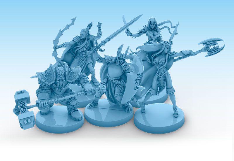 Ares Games Sword & Sorcery Ancient Chronicles – Ghost Soul Form Heroes - obrázek 2