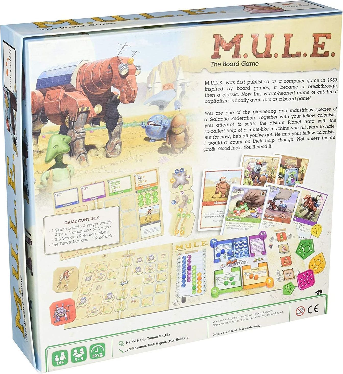 Lautapelit.fi M.U.L.E. The Board Game - obrázek 2