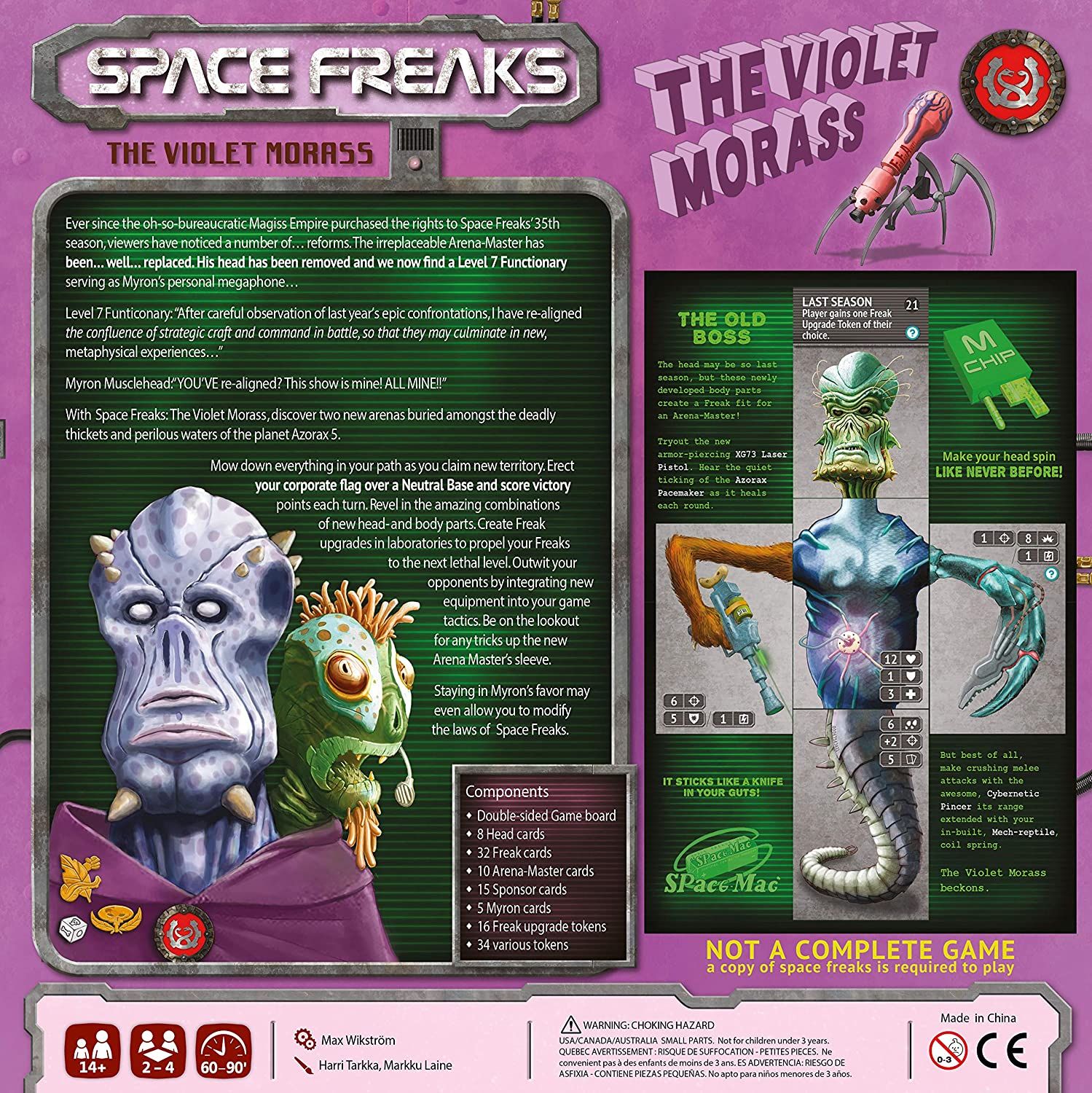 Lautapelit.fi Space Freaks - Violet Morass - obrázek 2