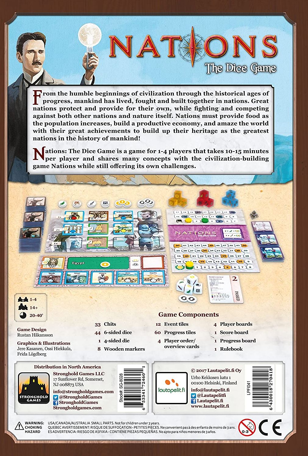 Lautapelit.fi Nations - The Dice Game - obrázek 2