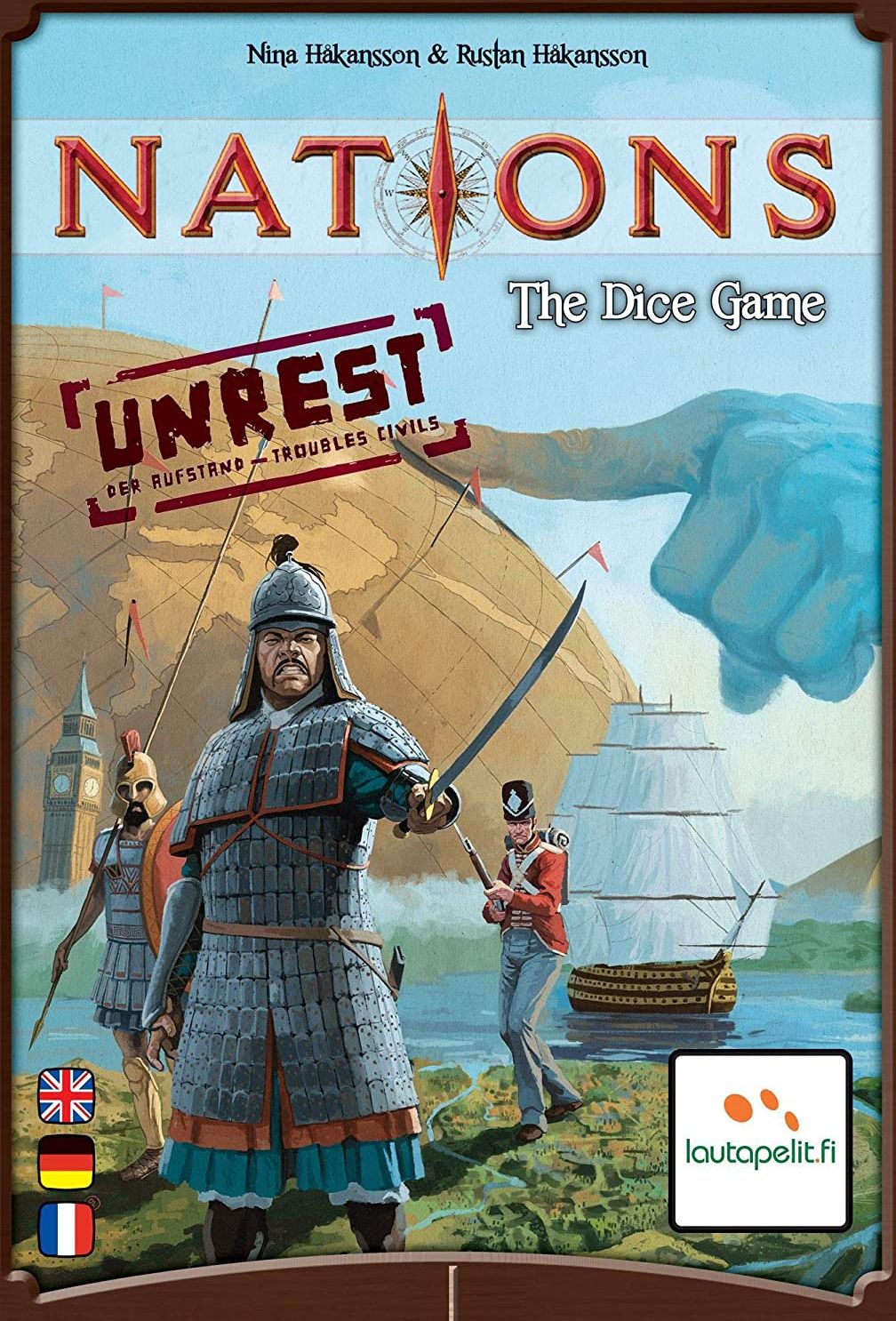 Lautapelit.fi Nations - The Dice Game: Unrest - obrázek 1