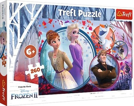 TREFL Puzzle Ledové království 2: Sesterské dobrodružství 260 dílků - obrázek 1