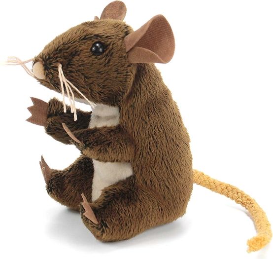 Folkmanis | Hnědá myš na prst plyšová - obrázek 1