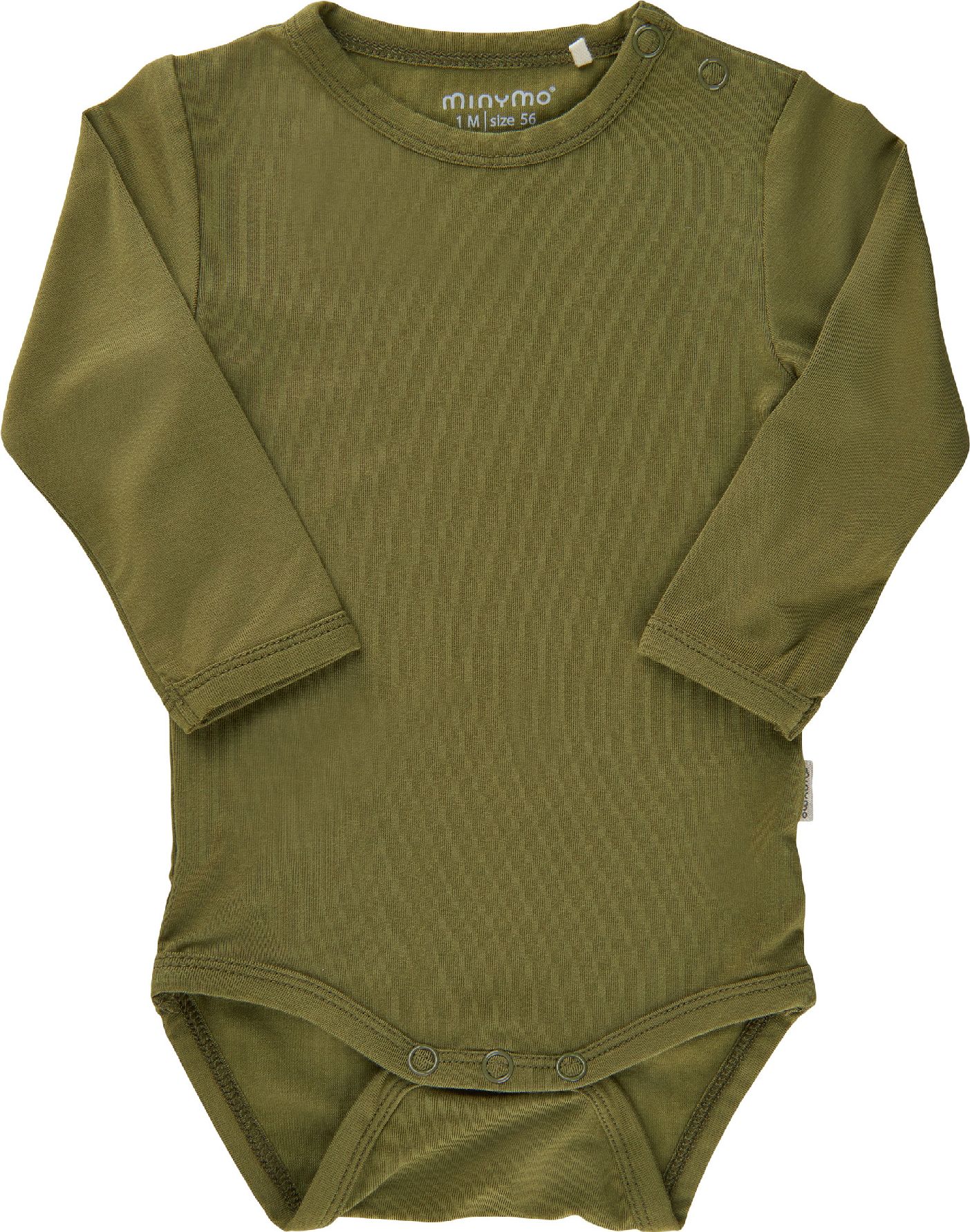 Minymo kojenecké dětské body s dlouhým rukávem z bambusové viskózy 4983 - 961 Velikost: 12 / 80 - obrázek 1