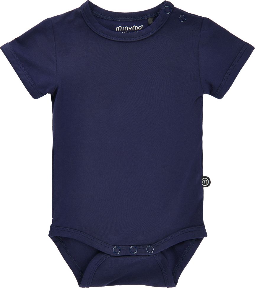 Minymo kojenecké dětské body s krátkým rukávem z bambusové viskózy 5213 - 778 Velikost: 12 / 80 - obrázek 1