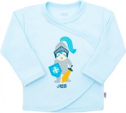 Kojenecká bavlněná košilka New Baby Knight, Modrá, 68 (4-6m) - obrázek 1
