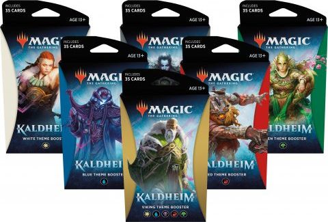 Wizards of the Coast Magic The Gathering: Kaldheim Theme Booster Varianta: Modrá - obrázek 2
