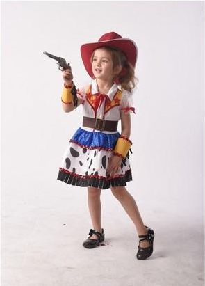 Karnevalový kostým Kovbojská dívka 92 - 104 cm - obrázek 1