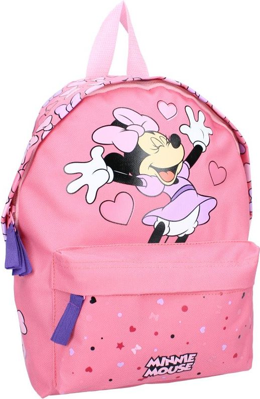 Vadobag · Dětský / dívčí batoh s přední kapsou Minnie Mouse - Disney - motiv It's Me Again - 8L - obrázek 1