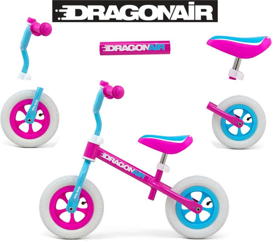 Dětské odrážedlo kolo Milly Mally Dragon Air Varianta: candy - dle obrázku - obrázek 15