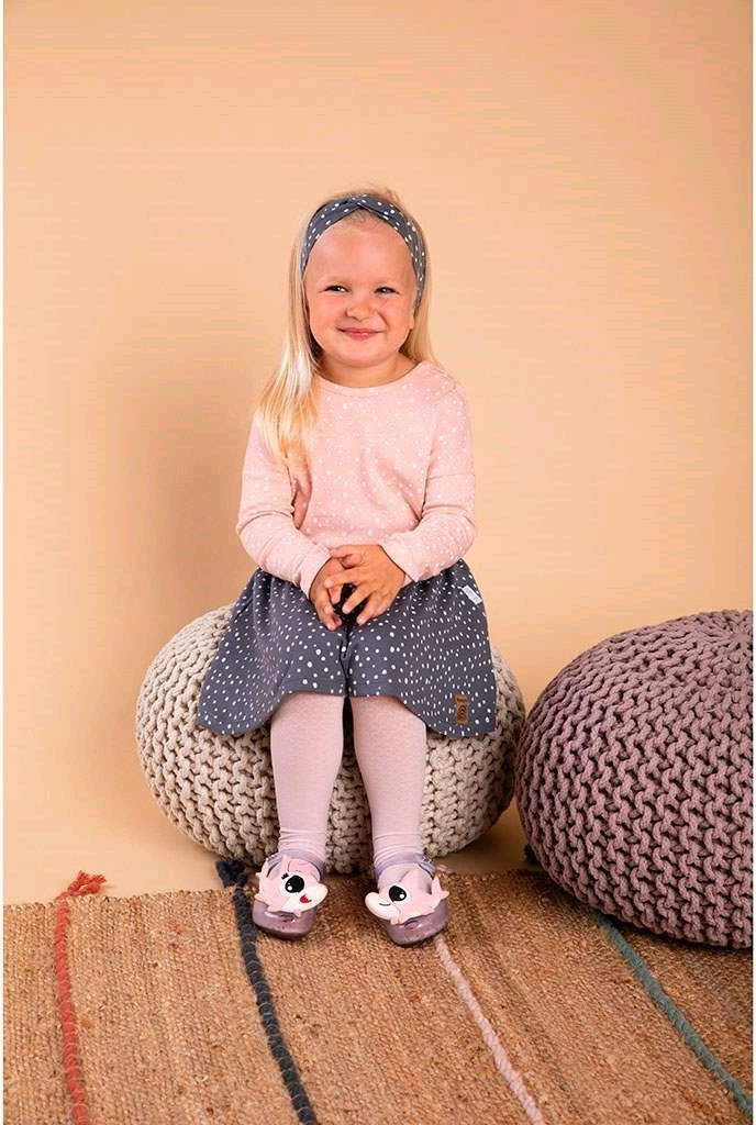 Kojenecká bavlněná čelenka Nicol Rainbow Varianta: šedá/56/62 - obrázek 4