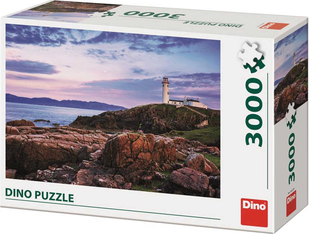 DINO Puzzle 3000 dílků Maják foto 117x84cm skládačka - obrázek 1