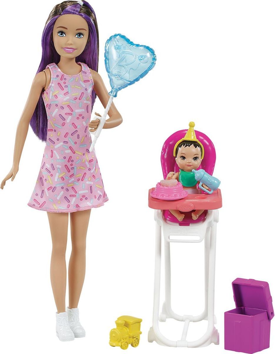 Mattel Barbie chůva herní set narozeniny - obrázek 1