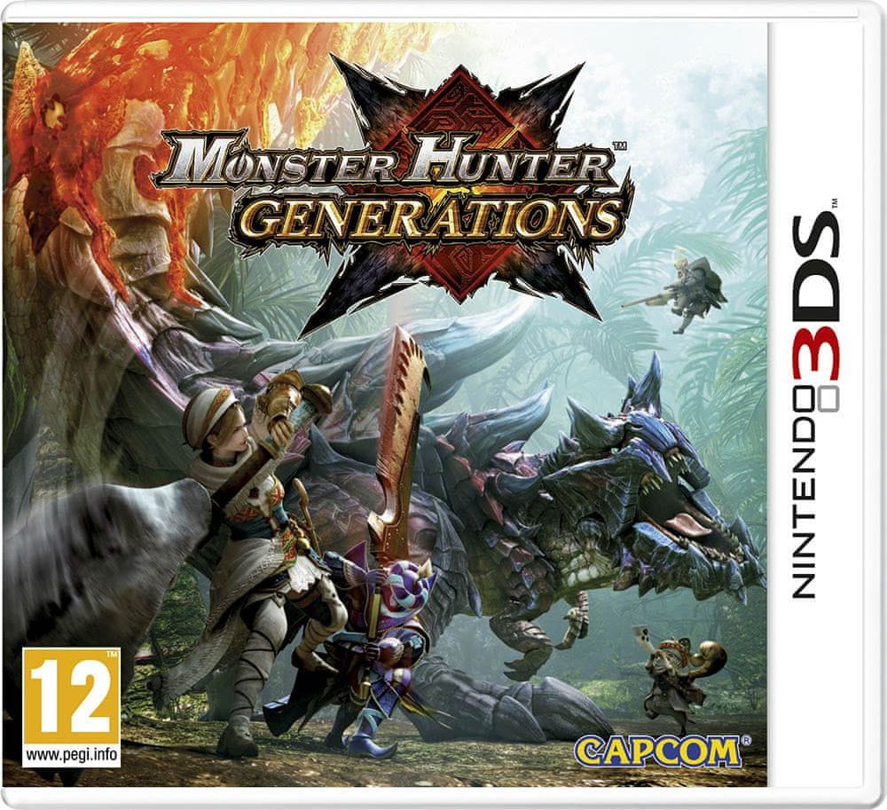 Capcom Monster Hunter Generations (Nintendo 3DS - nové) - obrázek 1