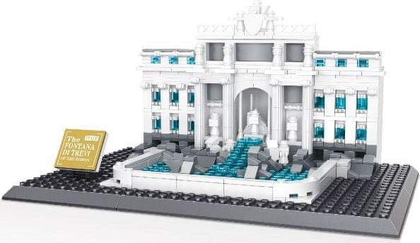 Wange Wange Architect stavebnice Fontána di Trevi typ LEGO 667 dílů - obrázek 1