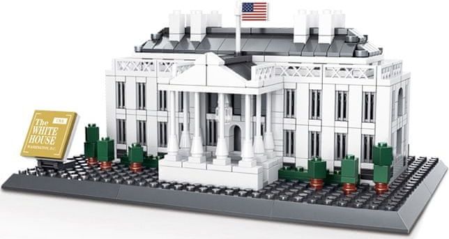 Wange Wange Architect stavebnice Bílý dům typ LEGO 803 dílů - obrázek 1