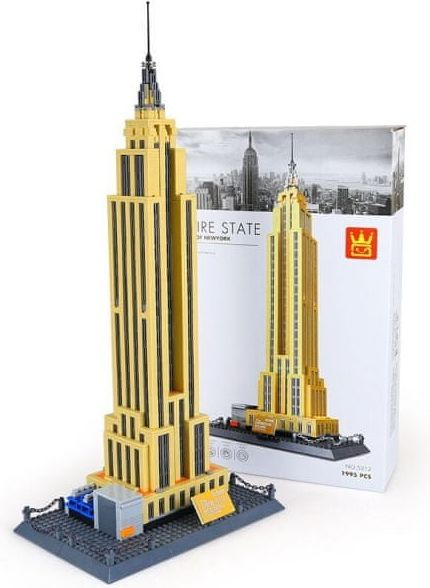 Wange Wange Architect stavebnice Empire State Building typ LEGO 1995 dílů - obrázek 1