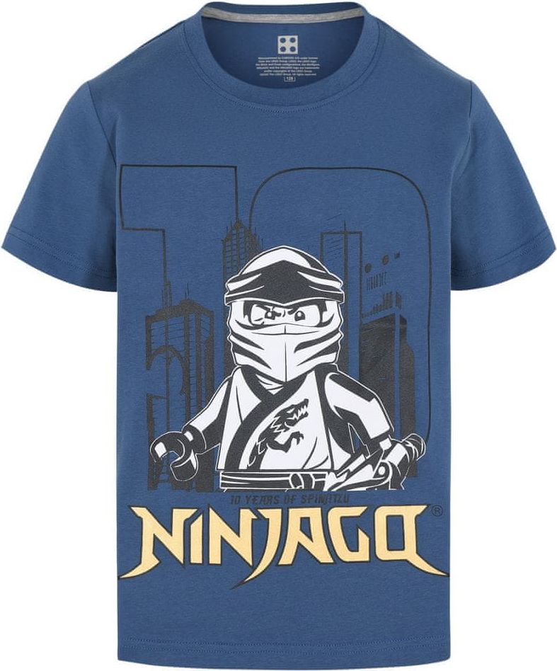 LEGO Wear chlapecké tričko Ninjago LW-12010211 104 modrá - obrázek 1