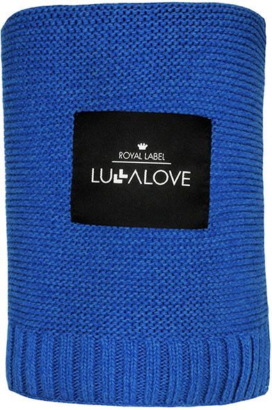 Velká bambusová dečka 100x120 cm Lullalove Royal Blue 2021 - obrázek 1