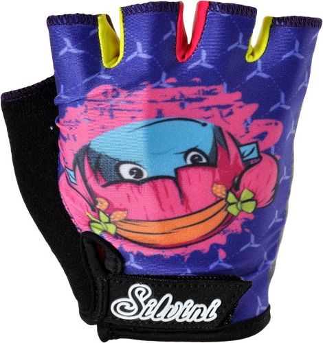 Dětské rukavice SILVINI PUNTA navy fuchsia věk: 9-10 - obrázek 1