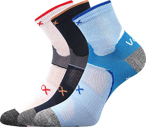 Voxx Maxterik silproX dětské sportovní ponožky Barva: magenta, velikost: 30-34 EU - obrázek 2