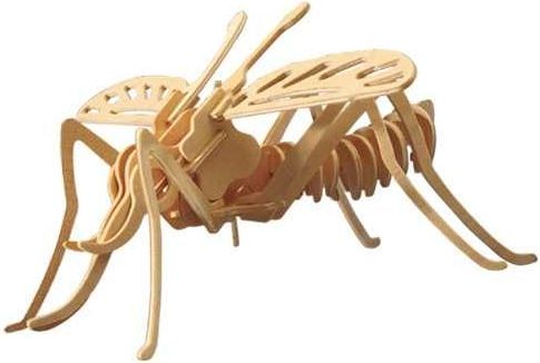 Woodcraft construction kit Woodcraft Dřevěné 3D puzzle moskyt - obrázek 3