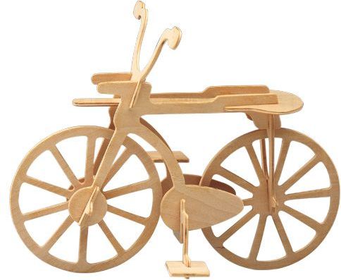 Woodcraft construction kit Woodcraft Dřevěné 3D puzzle kolo - obrázek 1