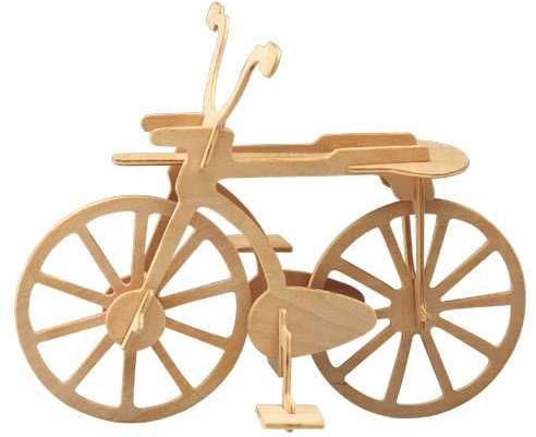 Woodcraft construction kit Woodcraft Dřevěné 3D puzzle kolo - obrázek 2