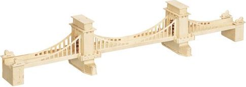 Woodcraft construction kit Woodcraft Dřevěné 3D puzzle Manhattan Bridge most - obrázek 1