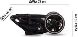 Kočárek Lonex Pax Eko trojkombinace White - obrázek 3