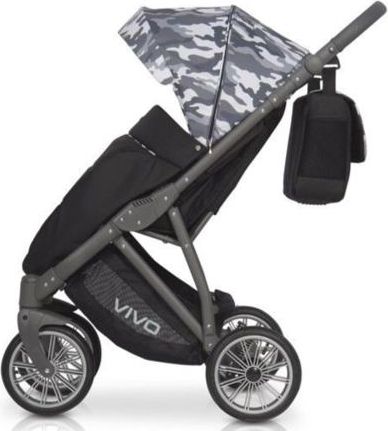 Sportovní kočárek Expander Vivo Military Grey - obrázek 2