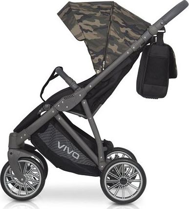Sportovní kočárek Expander Vivo Military Grey - obrázek 3