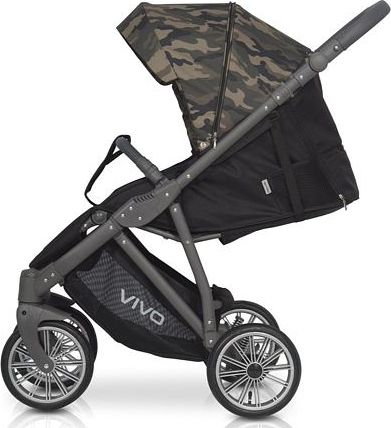 Sportovní kočárek Expander Vivo Military Grey - obrázek 5