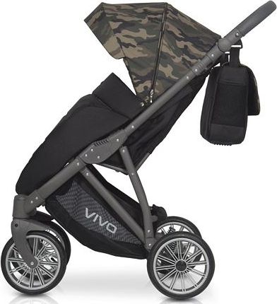 Sportovní kočárek Expander Vivo Military Grey - obrázek 6