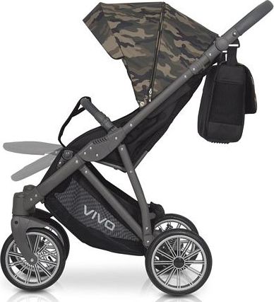 Sportovní kočárek Expander Vivo Military Grey - obrázek 8