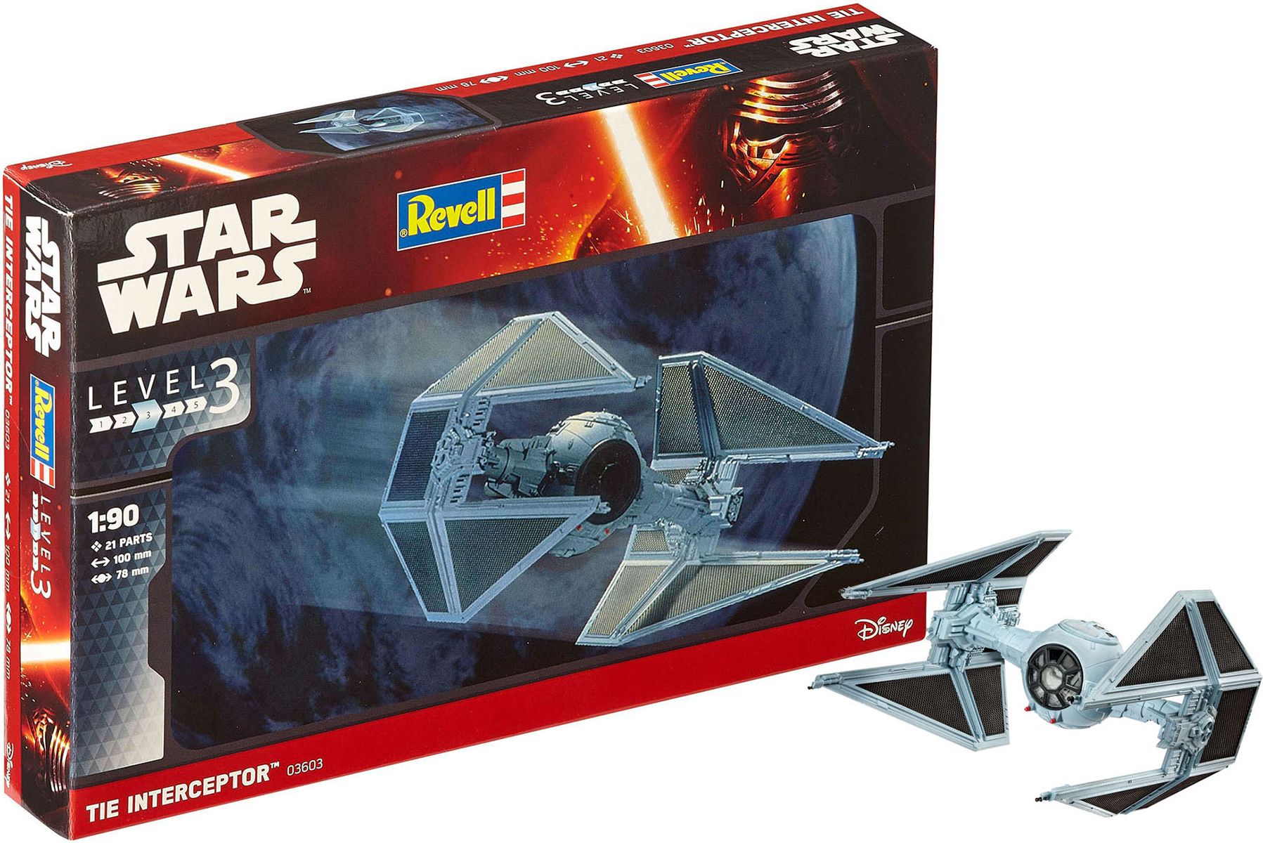 Revell Star Wars - TIE Interceptor Set - obrázek 1