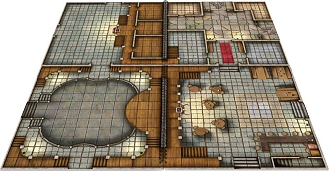 Loke Battle Mats Towns & Taverns - obrázek 2