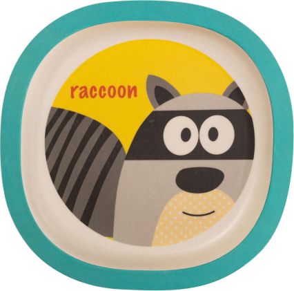 Zopa Bambusový talířek, Raccoon - obrázek 1
