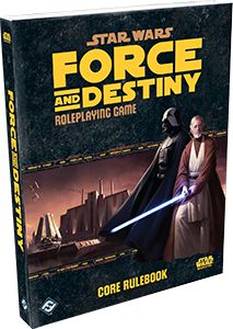 FFG Star Wars Force and Destiny RPG: Core Rulebook - obrázek 1