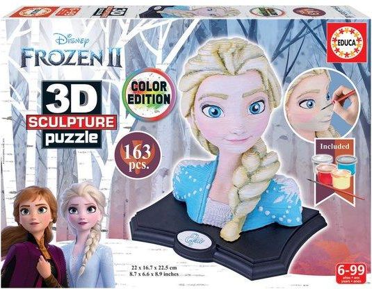 EDUCA 3D Puzzle Ledové království 2: Elsa 163 dílků - obrázek 1